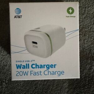 AT&T 20W Fast Wall Charger. - NEW IN BOX